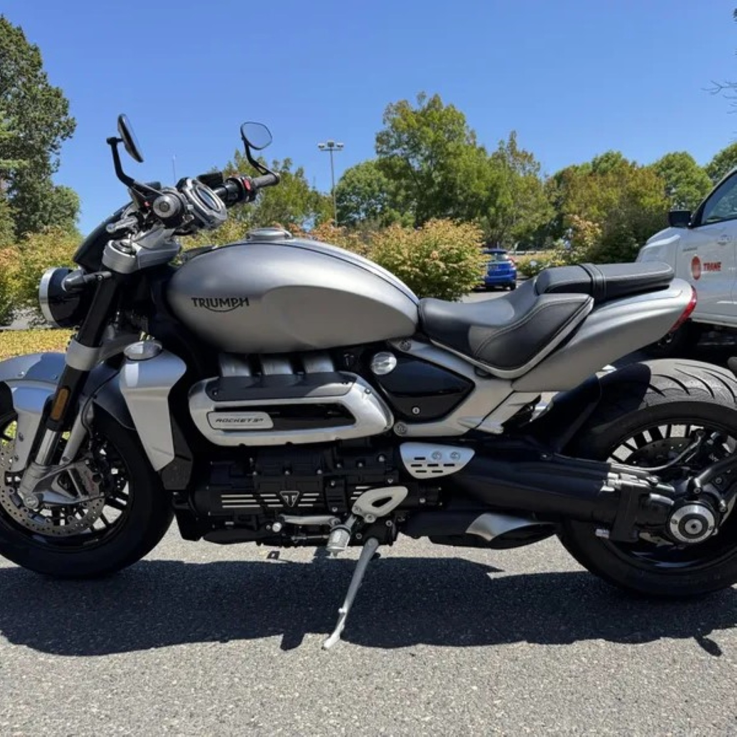 Triumph Matt Silver Ice (code MT) Paint Product